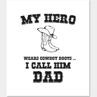 My Hero Is My Dad Posters and Art